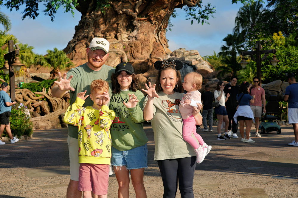 The family behind Main Street Collective enjoying a day at the park