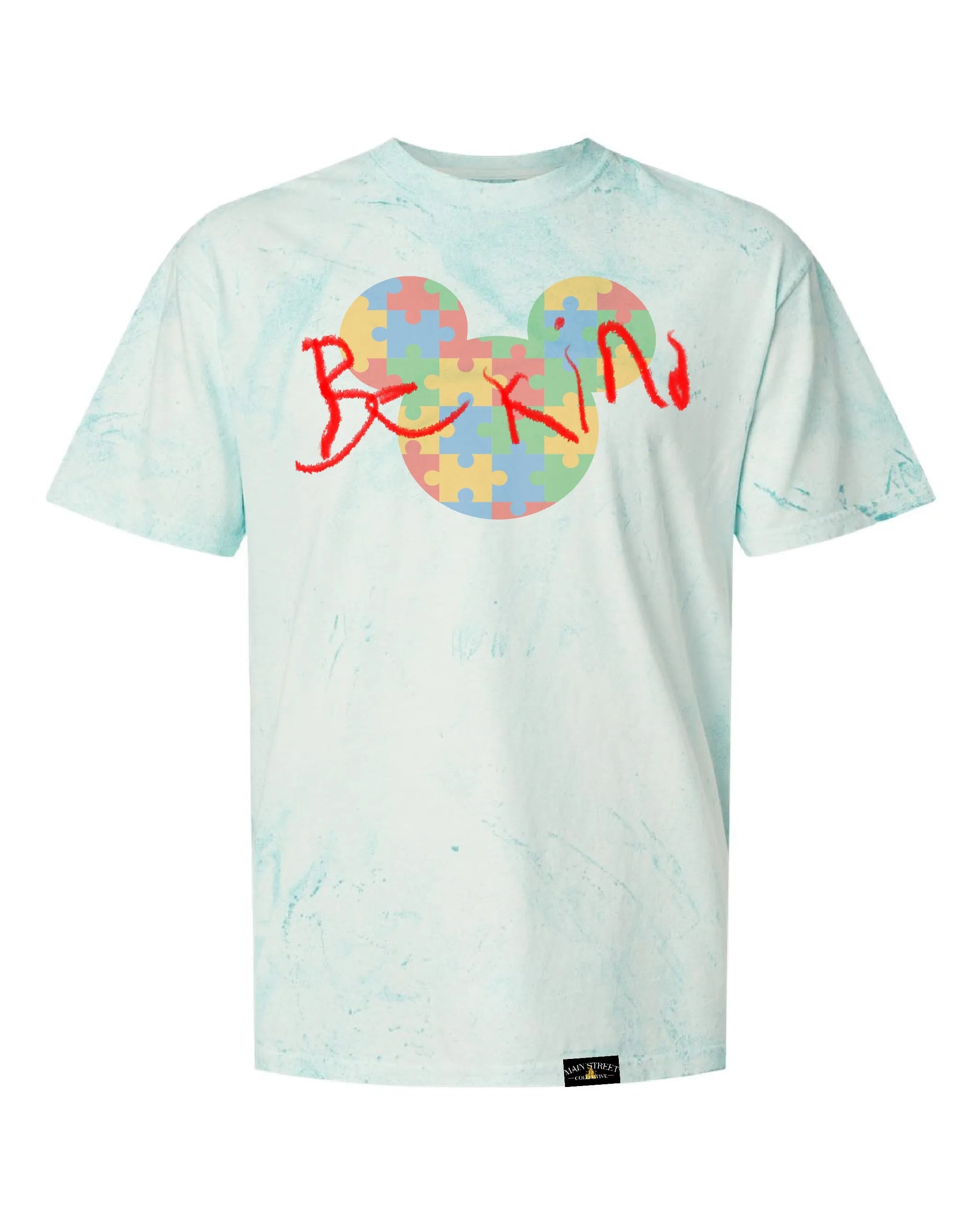 Pastel Disney-inspired tee promoting kindness and inclusivity